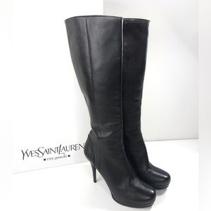 Yves Saint Laurent Leather Boots